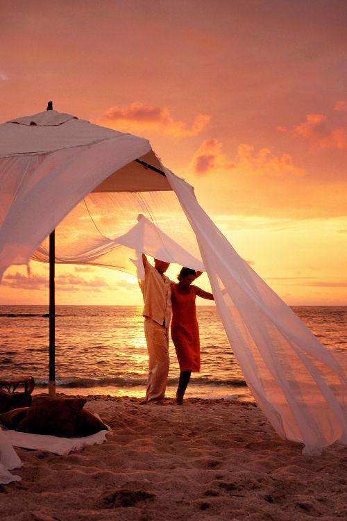 Couple on beach